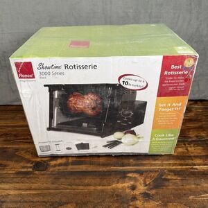 RONCO Showtime Rotisserie 3000 Series NIB BLACK